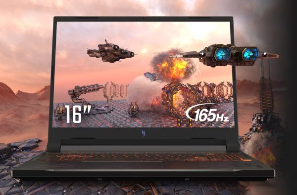 Laptop Gaming ACER Nitro V16 ANV16-41-R7HU, AMD Ryzen 7 8845HS 5.1GHz, 16" WUXGA, 16GB, SSD 1TB, NVIDIA GeForce RTX 4060 8GB