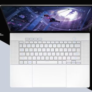 Laptop Gaming ASUS ROG Zephyrus G16 GA605WV, procesor AMD Ryzen™ AI 9 HX 370 5.1GHz, 16", WQXGA, OLED, 240Hz, 16GB LPDDR5x, 1TB SSD, NVIDIA® GeForce RTX™ 4060 8GB GDDR6, Windows 11 Home, Platinum White