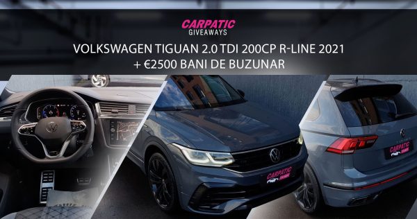 Volkswagen Tiguan 2.0 TDI 200CP R-Line 2021 + €2500 POCKET MONEY