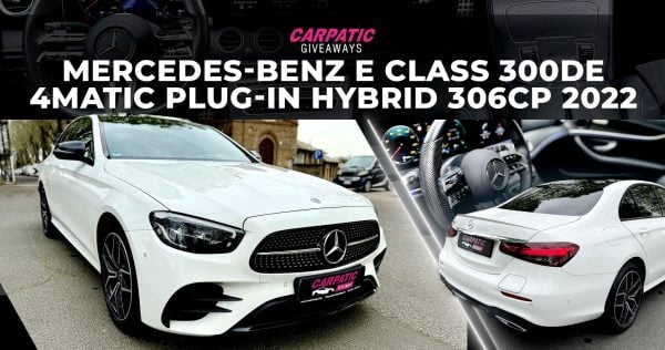 Mercedes-Benz E Class 300 de 4MATIC Plug-in Hybrid AMG Line 306CP 2022
