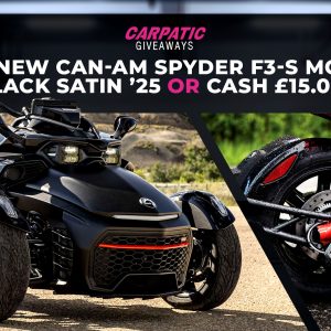 Brand NEW Can-Am Spyder F3-S Monolith Black Satin '25