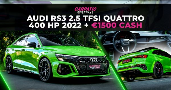 Audi RS3 2.5 TFSI QUATTRO (400 Hp) 2022 + €1500 POCKET MONEY