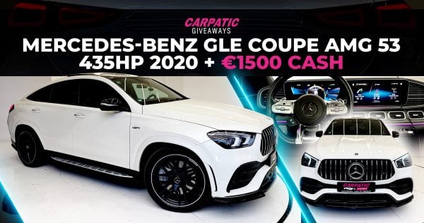 Mercedes-Benz GLE Coupe AMG 53 (435 Hp) 2020 + €1500 POCKET MONEY