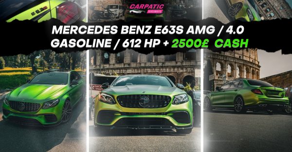 Mercedes-Benz AMG E63S V8 (612 Hp) 2020 + €2500 POCKET MONEY