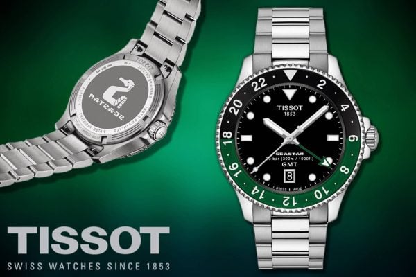 Tissot Seastar 1000 GMT Watch #3 - Image 2