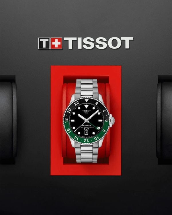 Tissot Seastar 1000 GMT Watch #3 - Image 9