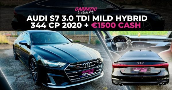 Audi S7 3.0 TDI Mild Hybrid 344 CP 2020 + €1500 POCKET MONEY