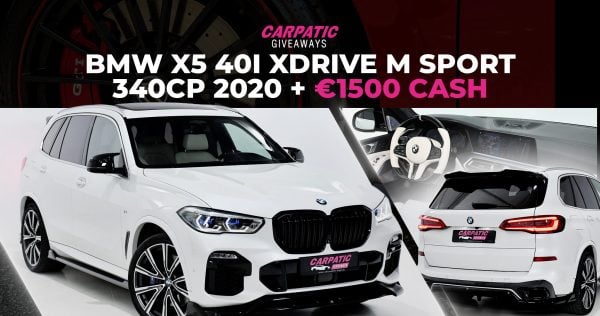 BMW X5 40i XDrive M Sport 340CP 2020 + €1500 POCKET MONEY