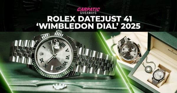 Rolex DateJust 41 'Wimbledon Dial' 2025