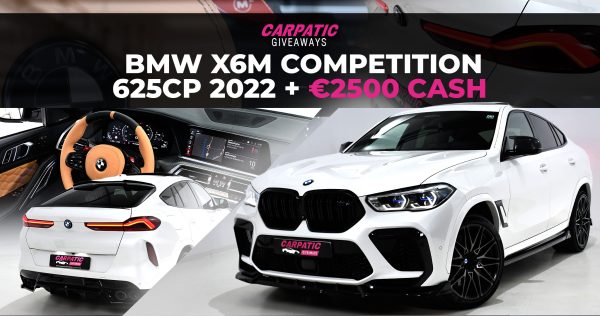 BMW X6M Competition 625CP 2022 + €2500 POCKET MONEY