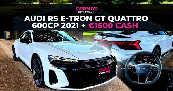 AUDI RS e-tron GT Quattro 600CP 2021 + €1500 POCKET MONEY