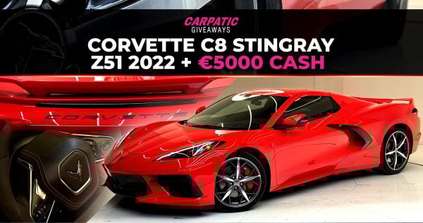 Corvette C8 Stingray Z51 2022 + €5000 POCKET MONEY