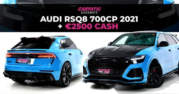 Audi RSQ8 700CP 2021 + €2500 POCKET MONEY