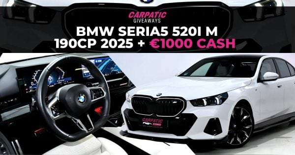 BMW Seria5 520i M 190CP 2025 + €1000 POCKET MONEY