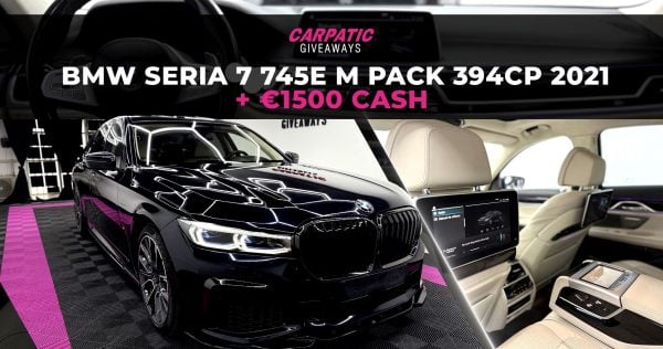 BMW Seria 7 745E M Pack 394CP 2021 + €1500 POCKET MONEY