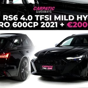 Audi RS6 4.0 TFSI Mild Hybrid Quattro 600CP 2021 + €2000 POCKET MONEY