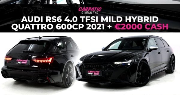 Audi RS6 4.0 TFSI Mild Hybrid Quattro 600CP 2021 + €2000 POCKET MONEY