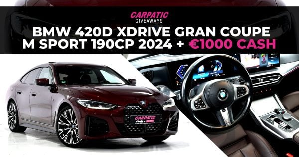 BMW 420d xDrive Gran Coupe M Sport 190CP 2024 + €1000 POCKET MONEY