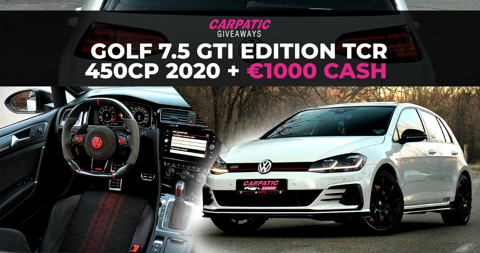 Volkswagen Golf 7.5 GTI Edition TCR 450CP 2020 + €1000 POCKET MONEY