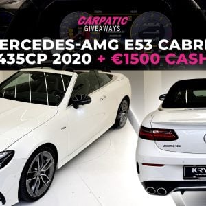 Mercedes-Benz E 53 AMG 4MATIC Cabrio 435CP 2020 + €1500 POCKET MONEY