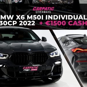 BMW X6 M50i Individual 530CP 2022 + €1500 POCKET MONEY