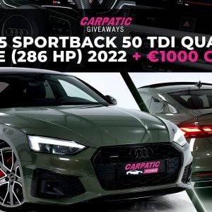 Audi A5 Sportback 50 TDI Quattro S-Line Tiptronic (286 HP) 2022 + €1000 POCKET MONEY