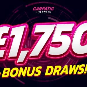 £1750 Cash + Bonus Draws