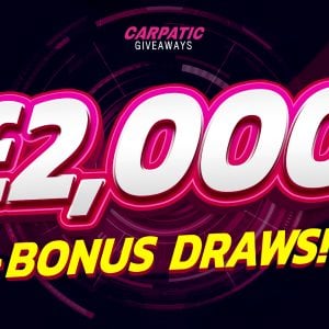 £2000 Cash + Bonus Draws