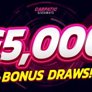 £5000 Cash + Bonus Draws